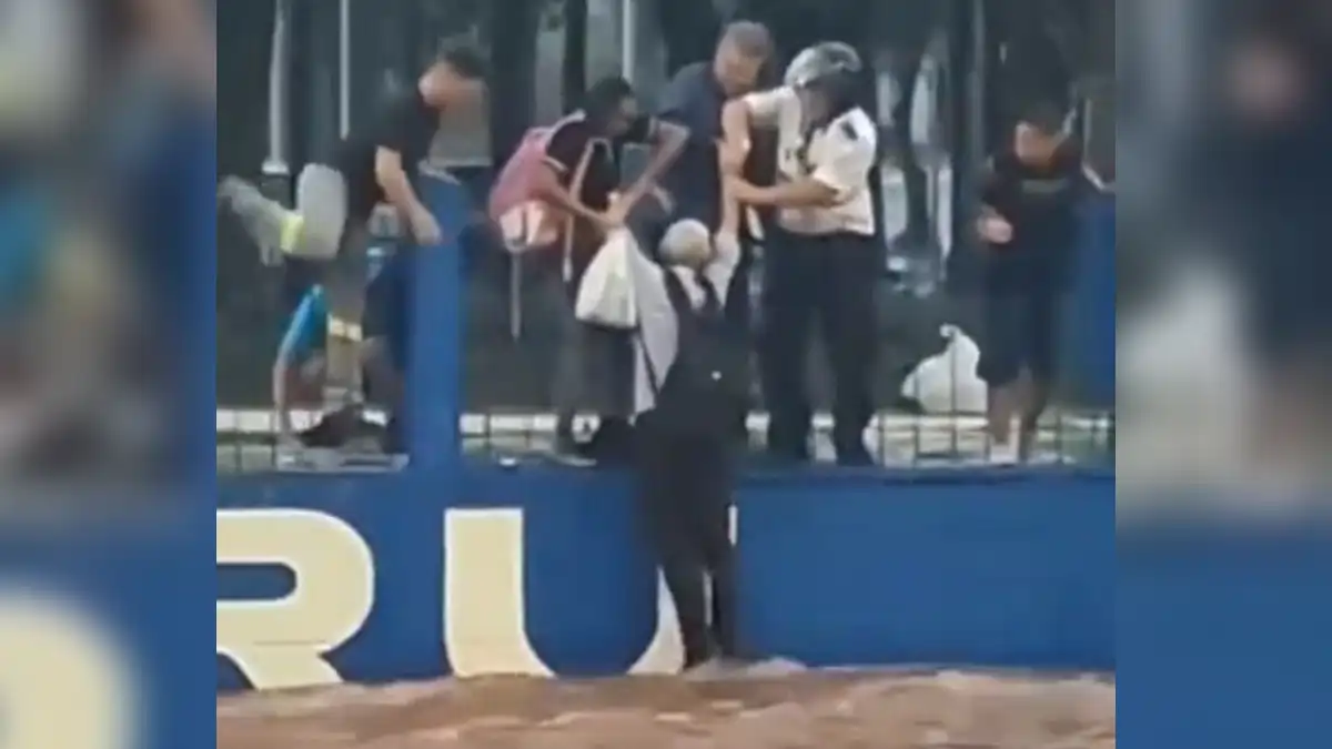 Moradores salvam idoso de forte enxurrada em Bauru