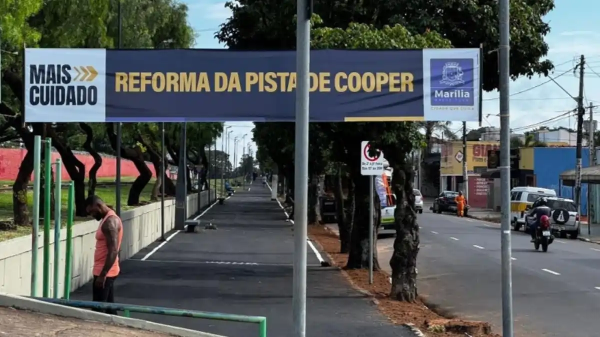 Pista de cooper da Pedro de Toledo será reinaugurada nesta quinta