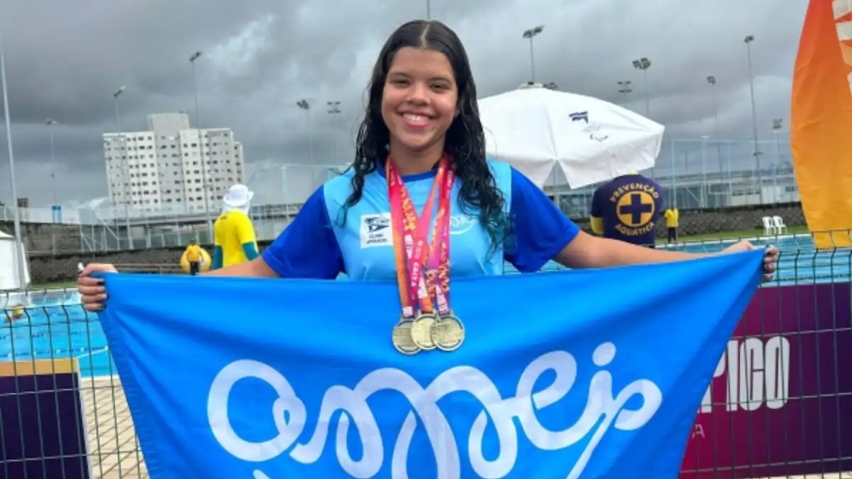 Amei Marília conquista 21 medalhas em competição paralímpica