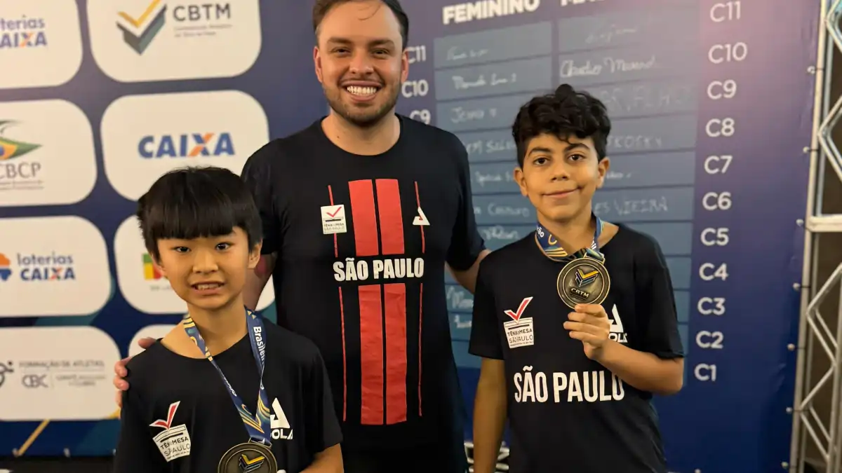 Marília conquista título brasileiro e prata no tênis de mesa em São Paulo