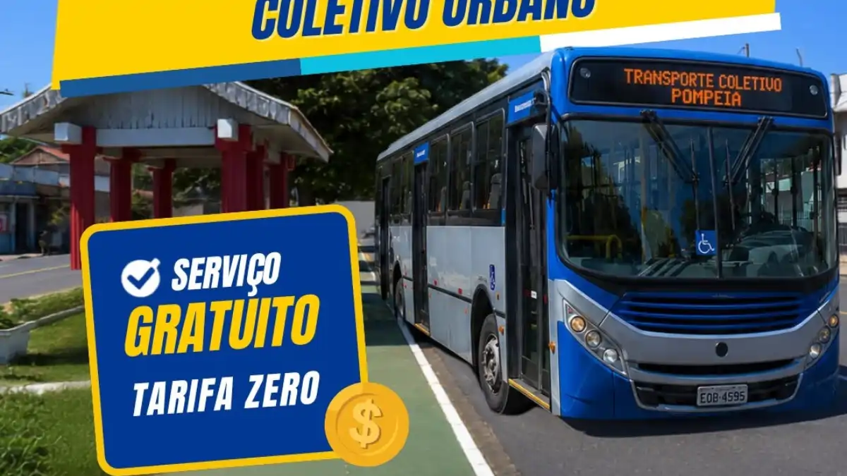 Moradores de Pompeia não pagarão mais passagem de ônibus