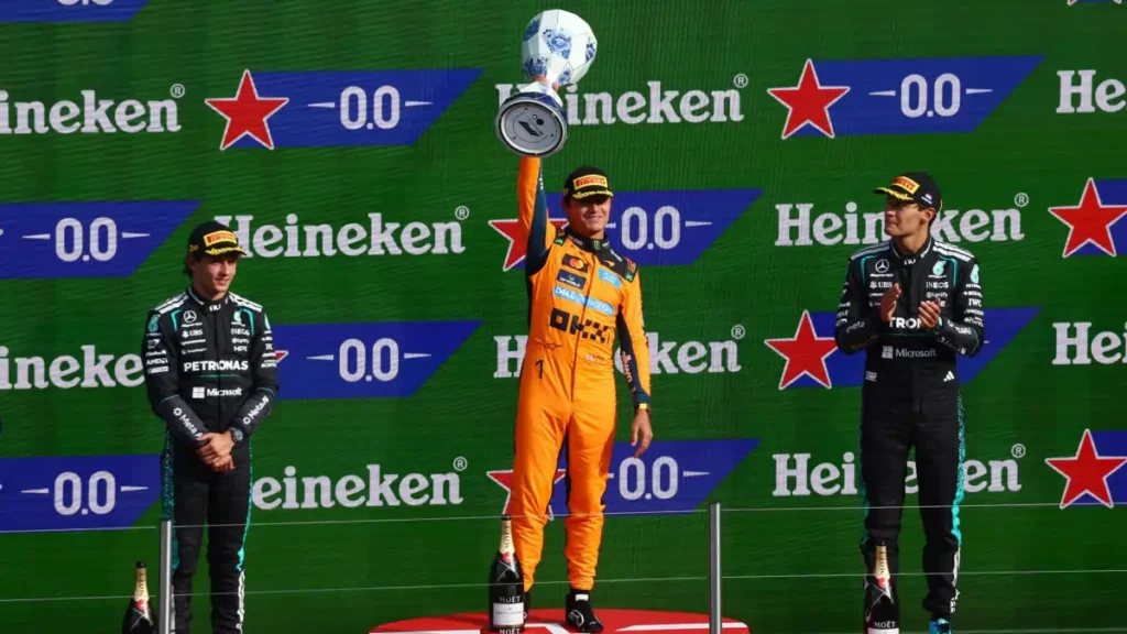 Lando Norris vence o GP da Holanda pela 2ª vez seguida