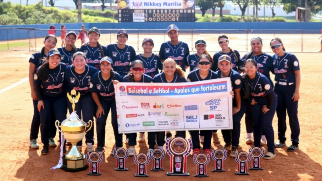 Nikkey Marília é campeão brasileiro de softbol Sub-23