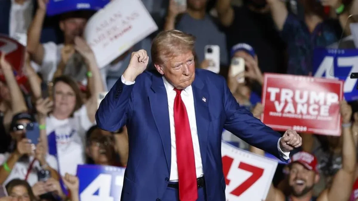 Donald Trump está de volta à Casa Branca |  Foto: EFE/EPA/BIZUAYEHU TESFAYE