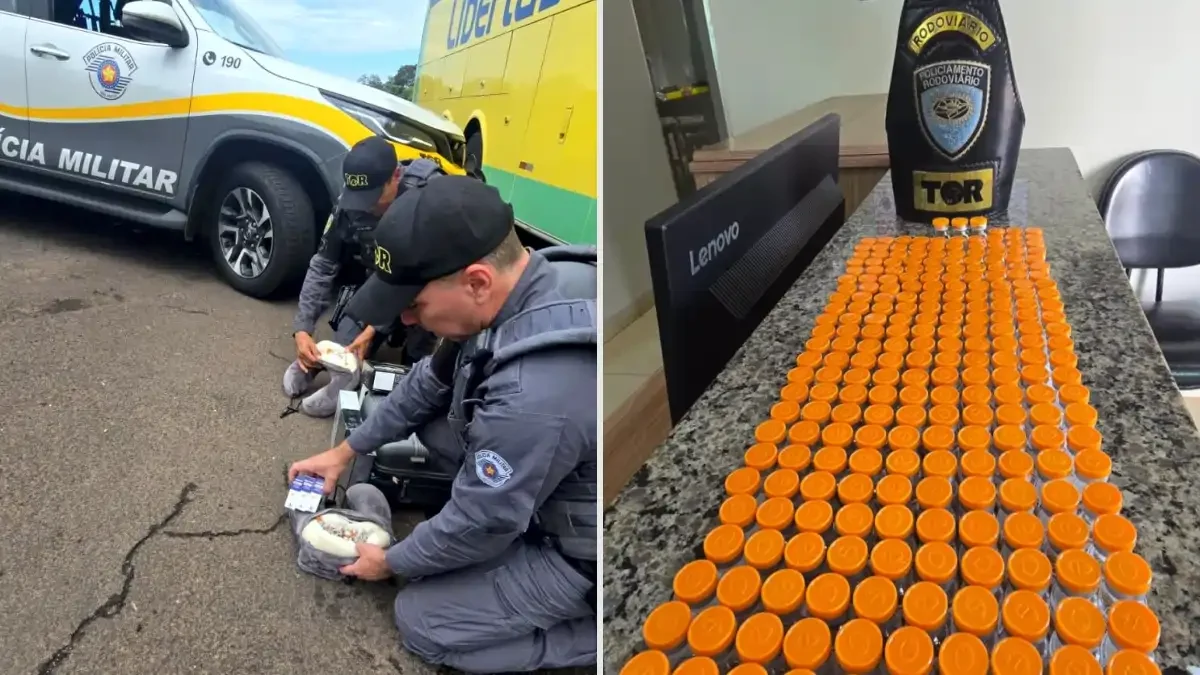 Divulgação/Polícia Militar Rodoviária