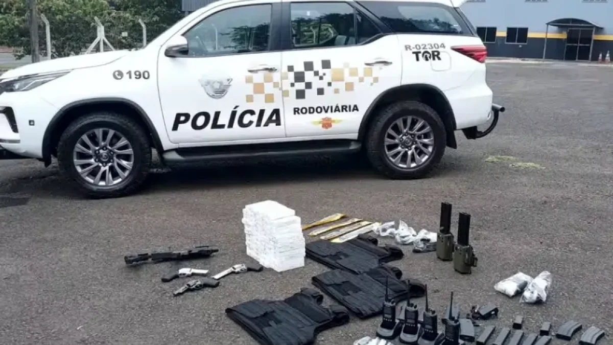 Foto: Divulgação/Polícia Militar Rodoviária