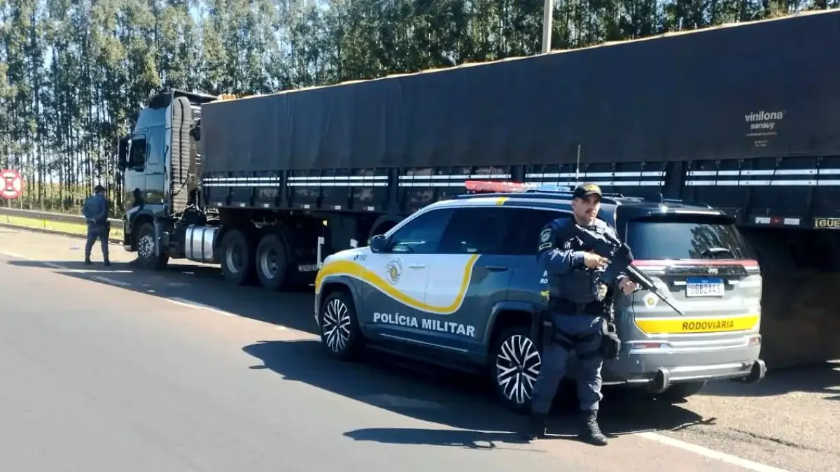 Divulgação/Polícia Militar Rodoviária