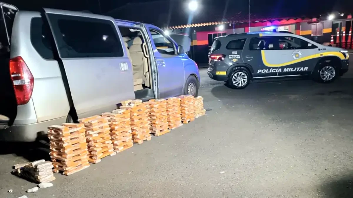 casal paraguaio preso com 190 kg de maconha