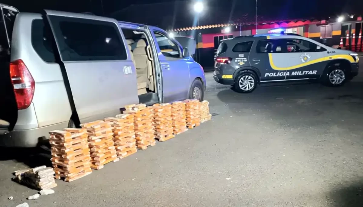 casal paraguaio preso com 190 kg de maconha