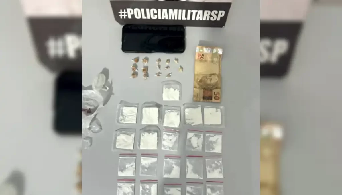 Segunda prisão por tráfico em menos de 24 horas - Foto: Divulgação/Polícia Militar