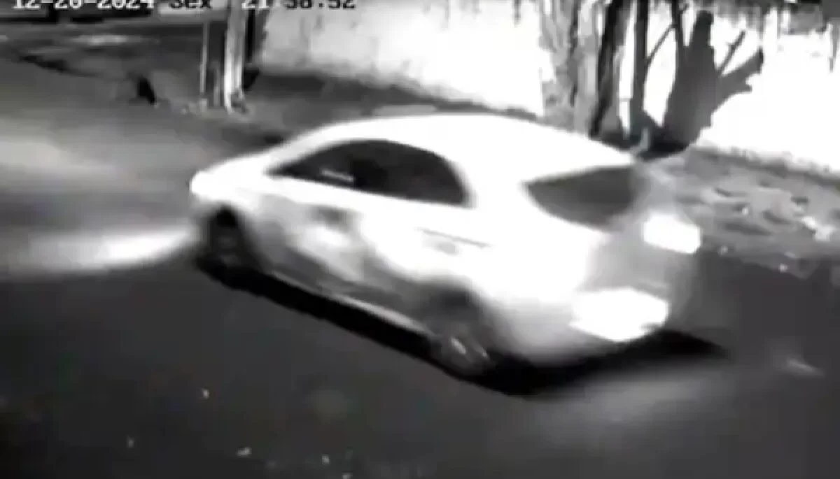 Foto: Reprodução/Câmera de segurança