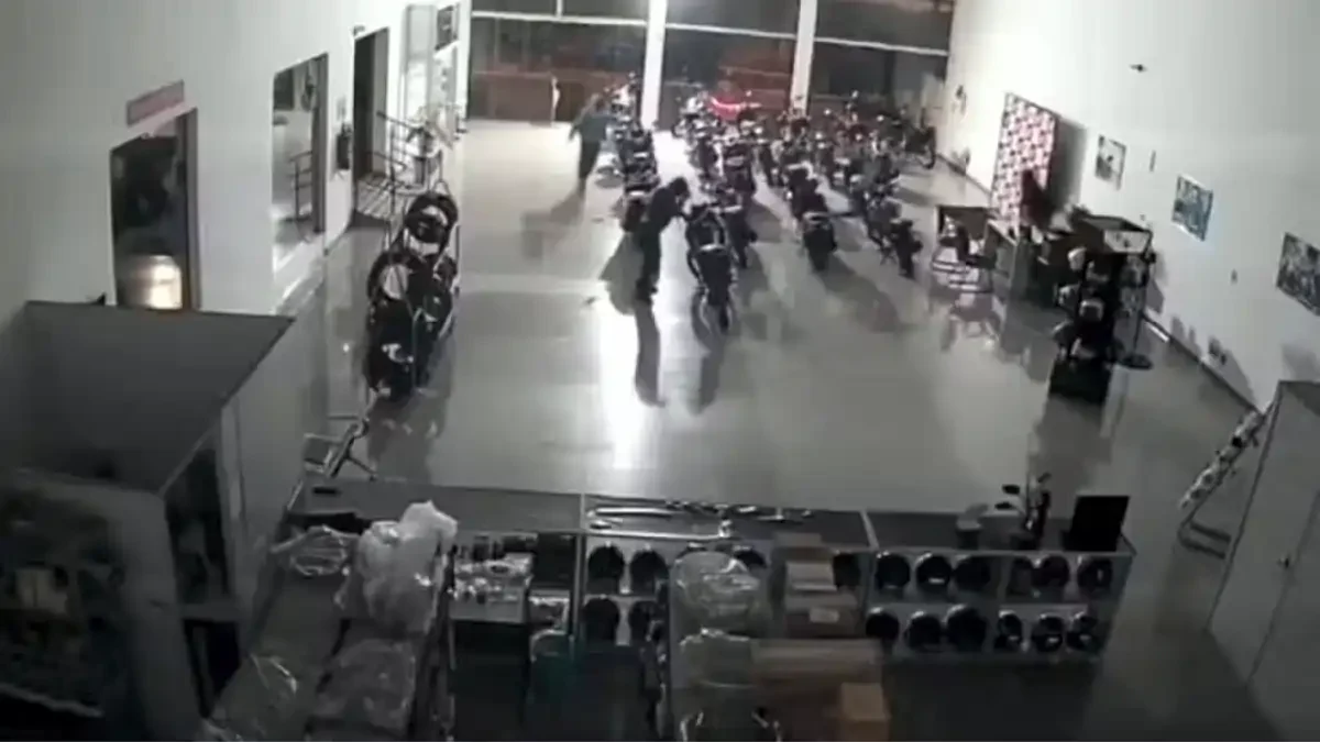 Reprodução/Câmera de segurança