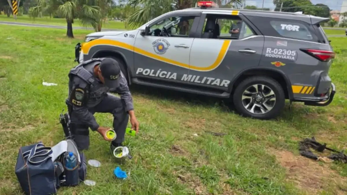 Divulgação/Polícia Militar Rodoviária