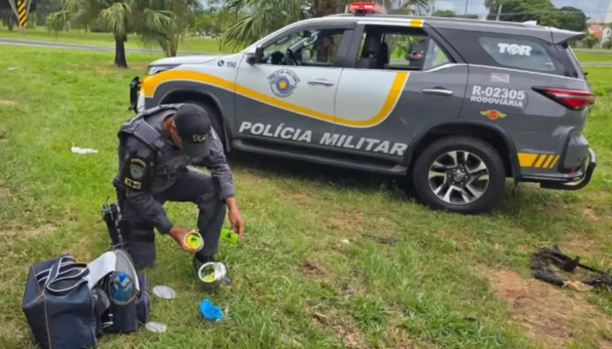 Divulgação/Polícia Militar Rodoviária