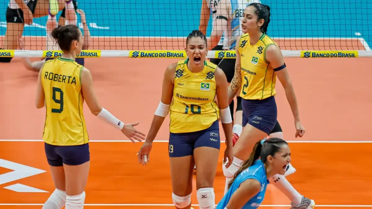Brasil garantiu vaga para Olimpíada de Los Angeles