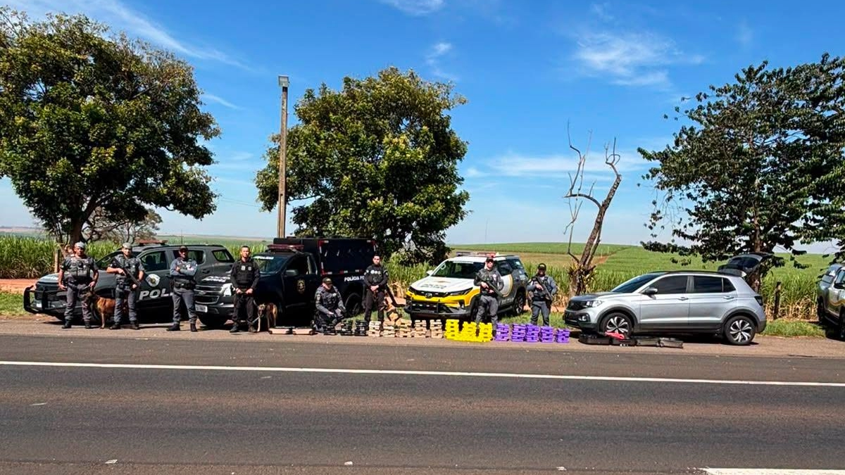 Divulgação/Polícia Militar Rodoviária