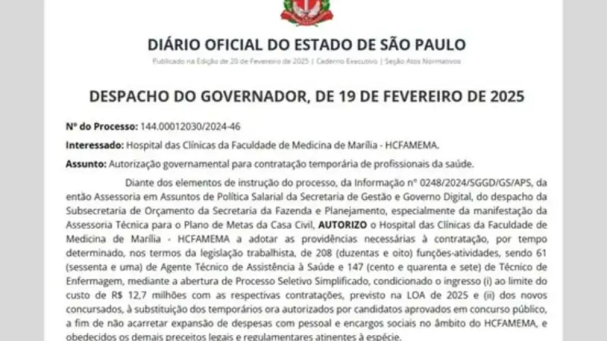 Foto: Reprodução/Facebook @hcfamema